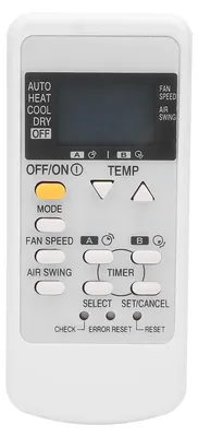 Produktbild von AC-Fernbedienung Ersatz für A75C3078 A75C3205 Klimaanlage, batteriebetriebenes ABS