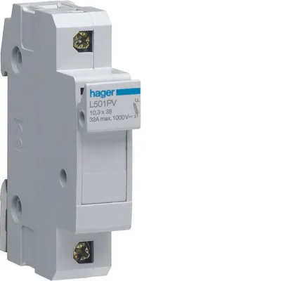 Produktbild von Hager L501PV, 18 mm, 75 mm, 77 mm