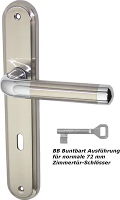 Produktbild von Türbeschlag 1386-A LS BB Drückergarnitur