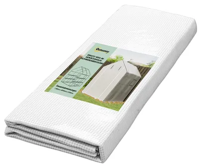 Produktbild von Outsunny Ersatzfolie Gewächshausfolie mit UV-Schutz, Seitenfenster, Rolltür