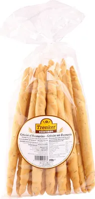 Produktbild von Grissini mit Rosmarin, handgemacht, 200 g, Trenker Südtirol