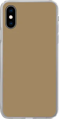 Produktbild von MuchoWow® Handyhülle Schutzhülle Hülle für Telefoonhoesje iPhone X Palette - Beige - Innenbereich Silikon Softcase Handy Hülle - Handyhülle