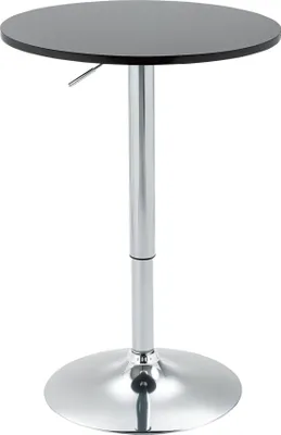 Produktbild von HOMCOM Bartisch modern Esstisch Drehtisch höhenverstellbarer Bistrotisch rund