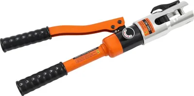 Image de Pince à sertir - Outil de sertissage manuel - Force de sertissage 10 t/10.000 kg - 8 mâchoires U16/20/25/32 & TH16/20/26/32 mm - Pour PB/PEX - Orange