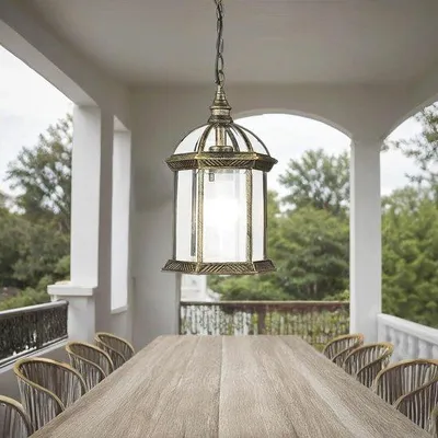 Produktbild von Rustikale E27-Lampe aus Metall