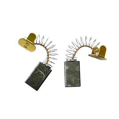 Produktbild von 2x Trade-Shop Kohlebürsten kompatibel mit Bosch 1677M, 1678A, 1677MD, 1677MDT, 1677C-100, 1677DC-100 - ersetzt 1619X01351 1619X08020 - 6,2*12,5*20,5mm