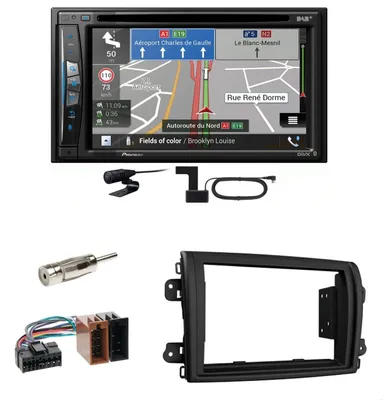 Produktbild von Pioneer AVIC-Z730DAB USB Navigation DAB+ CD Einbauset für Fiat Ducato ab 2022