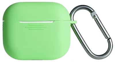 Productafbeelding van BELINE AirPods siliconen hoesje voor AirPods 3, groen/groen