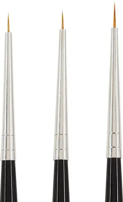 Produktbild von VBS Pinsel-Set Kolinsky-Rotmarder, 3er-Set