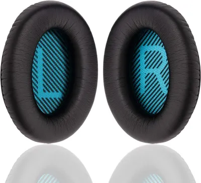 Produktbild von Ersatz Ohrpolster fš¹r Bose QC25 QC35 QC35 ii QC15 QC2/ Ae2 Ae2i Ae2w/ SoundTrue & SoundLink Around-Ear Kopfh?rer Ohrpolster Ohrkissen fš¹r Bose Quietcomfort 25 Quietcomfort 35