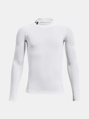 Produktbild von Under Armour Ua Hg Armor Mock Ls-Weiß T-Shirt 1369477-100__YLG
