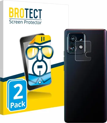 Produktbild von 2x Für Motorola Edge 40 Pro (NUR Kameraschutz) Schutzfolie BROTECT Displayschutz Display Schutz Folie Klar Transparent