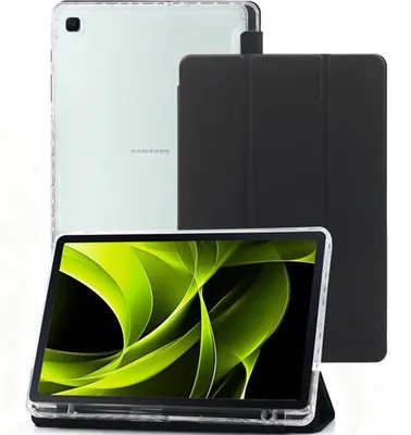 Immagine prodotto di Custodia protettiva per Galaxy Tab S6 Lite 2024/2022/2020, Mobile Origin Easy Tablet Case, nero-trasparente