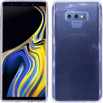 Obrázok produktu pre Samsung Galaxy Note 9 Mobilný telefón Silikónový ochranný kryt Puzdro Transparent