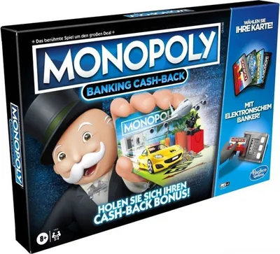 Produktbild von Hasbro Gaming MONOPOLY, Brettspiel, Bildend, 8 Jahr(e), Familienspiel