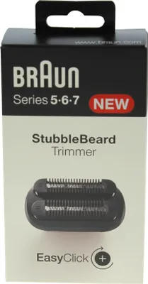 Produktbild von Braun EasyClick, Scherkopf, 1 Kopf/Köpfe, Schwarz, Braun, Series 5, 6, 7, 20,5 g