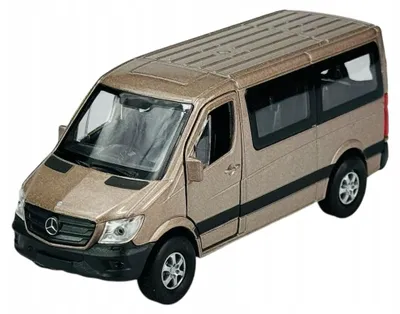 Image de Welly, modèle réduit en métal, Mercedes-Benz Sprinter Traveliner, échelle 1:34