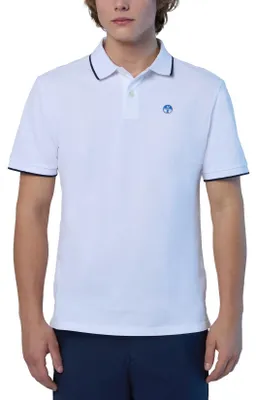 Obrázek produktu pro NORTH SAILS – Pánské polo tričko s logem na límečku – velikost L