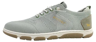 Image de Mustang : chaussures pour femmes, chaussures basses, mocassins, couleur verte, style décontracté
