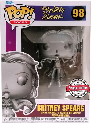 Immagine prodotto di Funko Pop! Rocks POP61008 Britney Spears - Slave 4U Figura in vinile Edizione speciale Cantante Musica da collezione Figura 9,5 cm