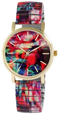 Produktbild von Damenuhr Edelstahl Colorful Edition Colorful Edition, Mineralglas