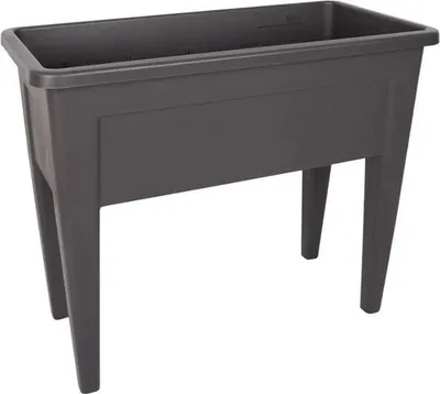 Image de Table de Culture ARTEVASI Venezia, 39 x 80 x H 69 cm, Gris Anthracite, Protection UV
