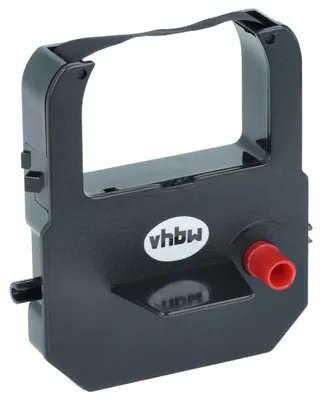 Produktbild von vhbw Farbband Schriftband kompatibel mit Seikosha TP 20, TP 15 Nadeldrucker, Bondrucker - Schwarz