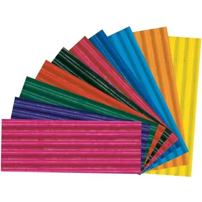 Produktbild von Wellpappe Original E-Welle, 50 cm x 70 c m, sortiert, Packung mit 10 Bogen