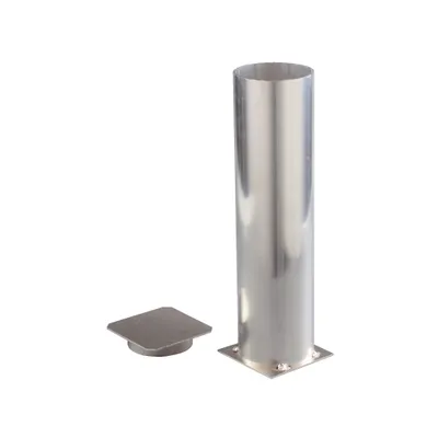 Produktbild von Sport-Thieme Bodenhülse für Volleyballpfosten 80x80 mm oder ø 83 mm, Für Pfosten ø 83 mm