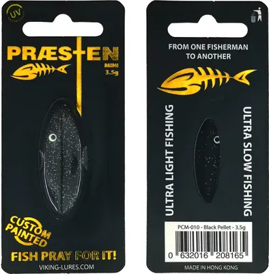 Produktbild von Westin Inlineköder Præsten Mini (Black Pellet)
