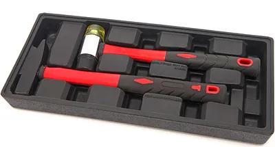 Produktbild von HBM zweiteilige Hammersatz-Einlage für HBM Werkzeugwagen