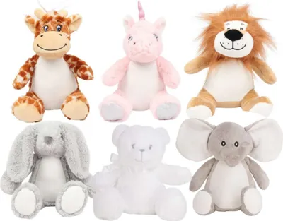 Produktbild von Mumbles MM060 | Mini-Häschen, Löwe, Giraffe, Einhorn und Eule Print Me - Farbe: Lion Brown - Größe: One Size
