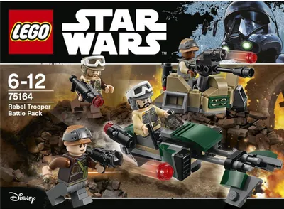 Immagine prodotto di LEGO® - Star Wars™, Pacchetto battaglia Trooper ribelli; 75164