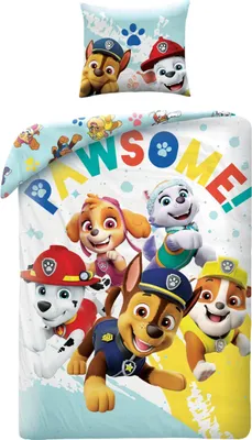 Produktbild von Zestaw pościeli dla dzieci Paw Patrol Pawsome!