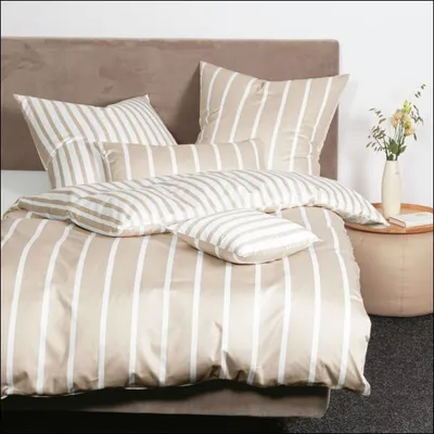 Produktbild von Bettwäsche 155x200+80x80 cm 39028-37 naturell