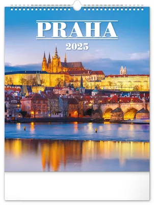 Produktbild von Wandkalender Prag 2025, 30 × 34 cm