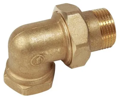 Produktbild von Opal R19 Radiatorverschraubung R19Y006 Messing, 1 1/4", IG/AG, Eck