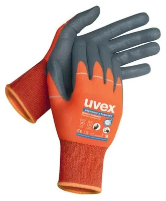 Productafbeelding van Uvex 6005411, Grijs, Oranje, Volwassene, Volwassene, Unisex, 1 stuk, Elastaan, Polyamide