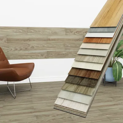 Produktbild von HEXIM Vinyldielen 0,97m² selbstklebend PVC Wandverkleidung Bodenbelag Holzoptik 91x15cm Paneele für Wand & Boden Holzdielen braun (7 Dielen Rustic Teak - 1811-14)