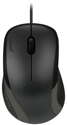 Obrázok produktu pre KAPPA Myš – ľahká USB myš s káblom, určená pre počítače, notebooky a kancelárske použitie. Rozlíšenie 1000 dpi, čierna, káblová