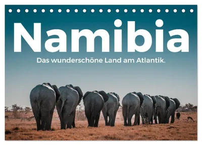 Produktbild von Namibia - Das wunderschöne Land am Atlantik. (Tischkalender 2027 DIN A5 quer), CALVENDO Monatskalender