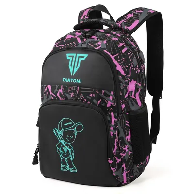 Produktbild von Schulrucksack Jungen Schulrucksack teenager schulranzen Jugendliche Daypacks, Reflektierender Wasserdicht Outdoor Camping Groß rucksack
