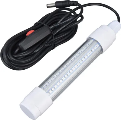 Obrázek produktu pro Rybářské světlo 126 LED IP68 vodotěsné 1000lm ponorné noční Fish Finder Lamp 13W AC12?36VGreen Light