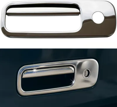 Immagine prodotto di Apribagagli cromato in acciaio inox per VW Golf 3 4 T5 Lupo Caddy 3 Sharan Polo 6N