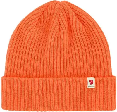 Produktbild von Fjällräven Rib Mütze Orange  Herren,Damen Orange One Size