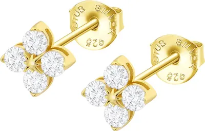 Image de Boucles d'oreilles Lotus Silver LP3926-4/2