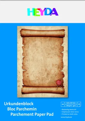 Produktbild von 5XHeyda 204850170 Urkundenblock A4