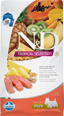 Produktbild von Farmina Pet Food 8010276042354, Adult, jede Rasse, Fruits, Lachs, 1,5 kg