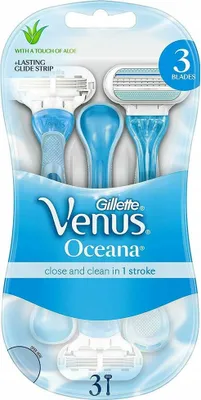 Immagine prodotto di Gillette Venus Oceana, macchina da barba per donna x3 PC