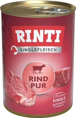Produktbild von Rinti - Singlefleisch 12x400g  |  Rind Pur